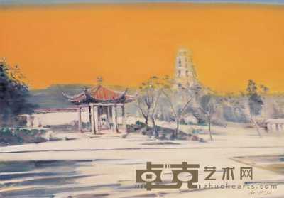 黄庆 风景 70×100cm